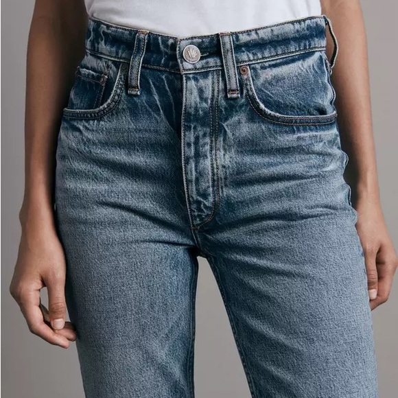 Rag & Bone Nina High Rise Ankle Cigarette Jeans in Norwalk.size 24 - Picture 7 of 10